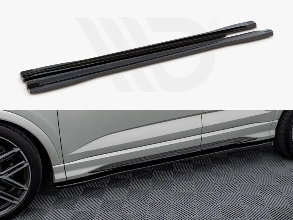 Maxton Design Side Skirts Diffusers Audi Rsq3 / Q3 S-Line F3 1