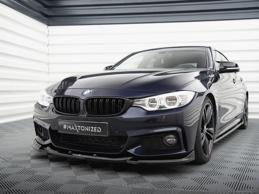 Maxton Design Front Splitter V.2 Bmw 4 Gran Coupe M-Pack F36 2