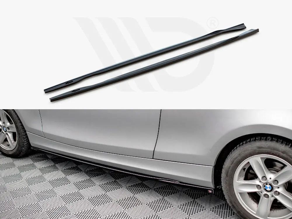Maxton Design Side Skirts Diffusers V.2 Bmw 1 E81 Facelift 1