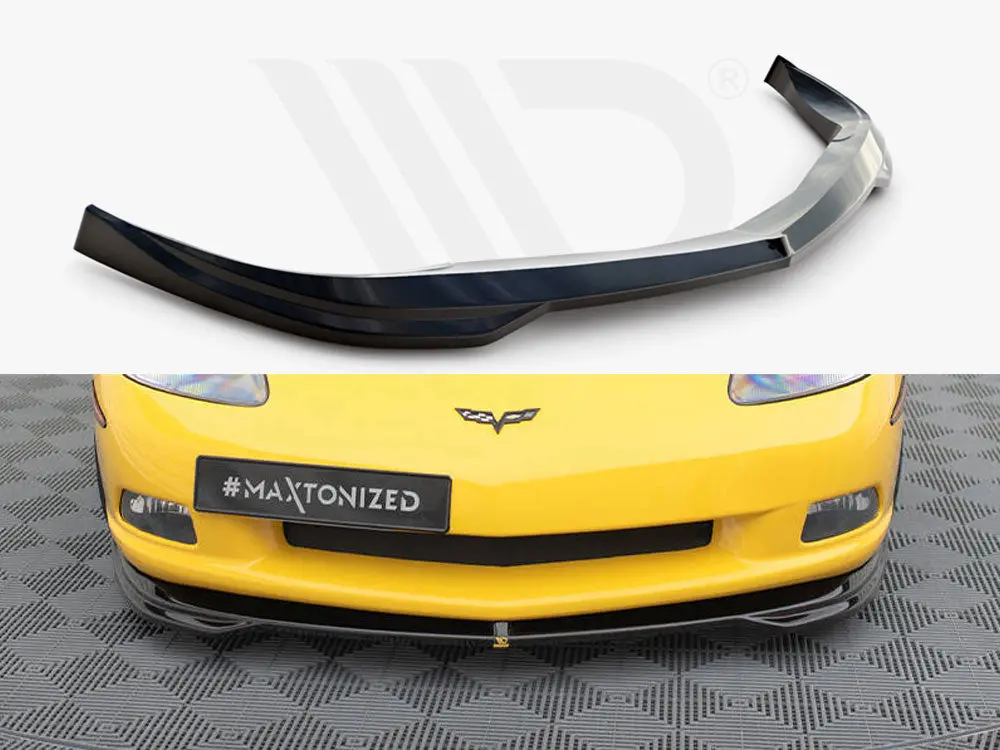 Maxton Design Front Splitter Chevrolet Corvette C6 1