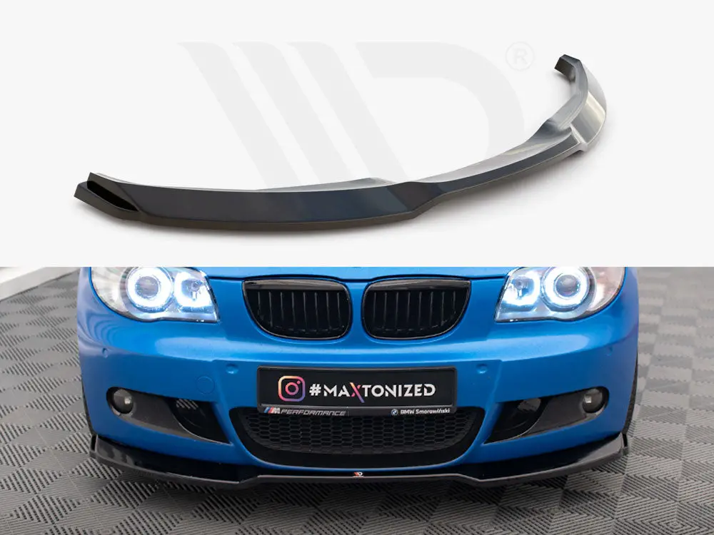 Maxton Design Front Splitter V.1 Bmw 1 M-Pack E87 Facelift 1