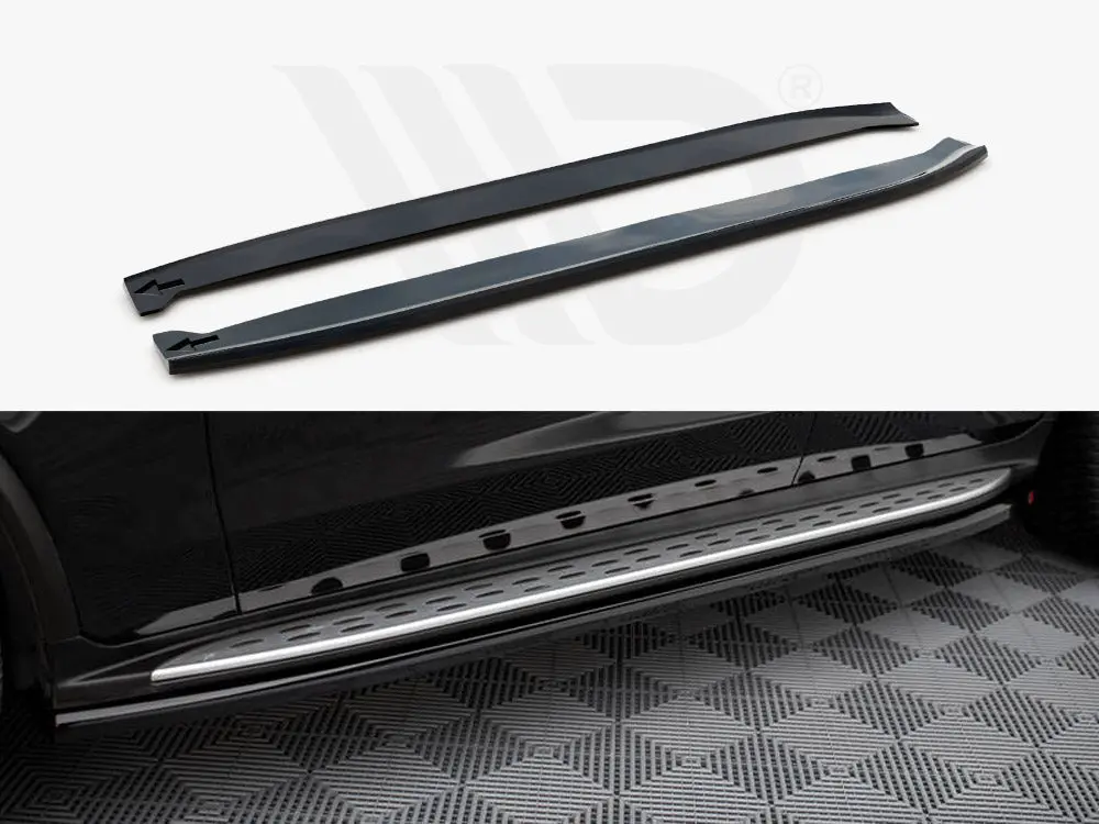 Maxton Design Side Skirts Diffusers Mercedes-Amg Glc 63 Suv / Coupe X253 / C253 1