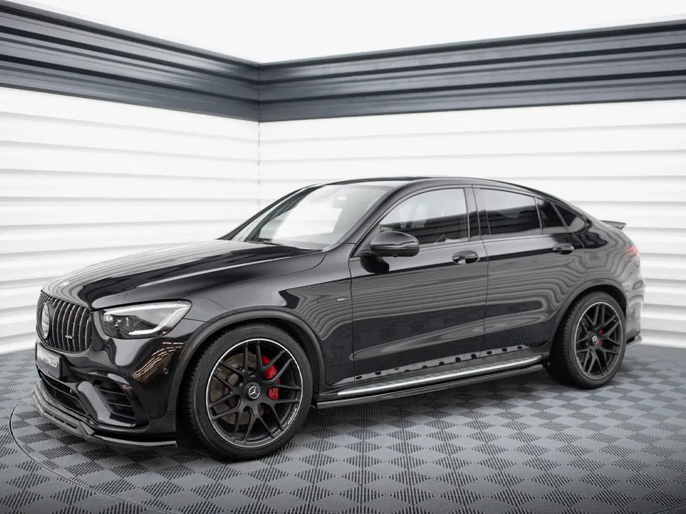 Maxton Design Side Skirts Diffusers Mercedes-Amg Glc 63 Suv / Coupe X253 / C253 2