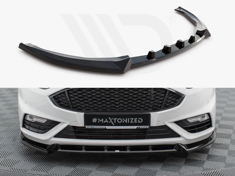 Maxton Design Front Splitter Ford Mondeo Sport Mk5 Facelift / Fusion Sport Mk2 Facelift 1