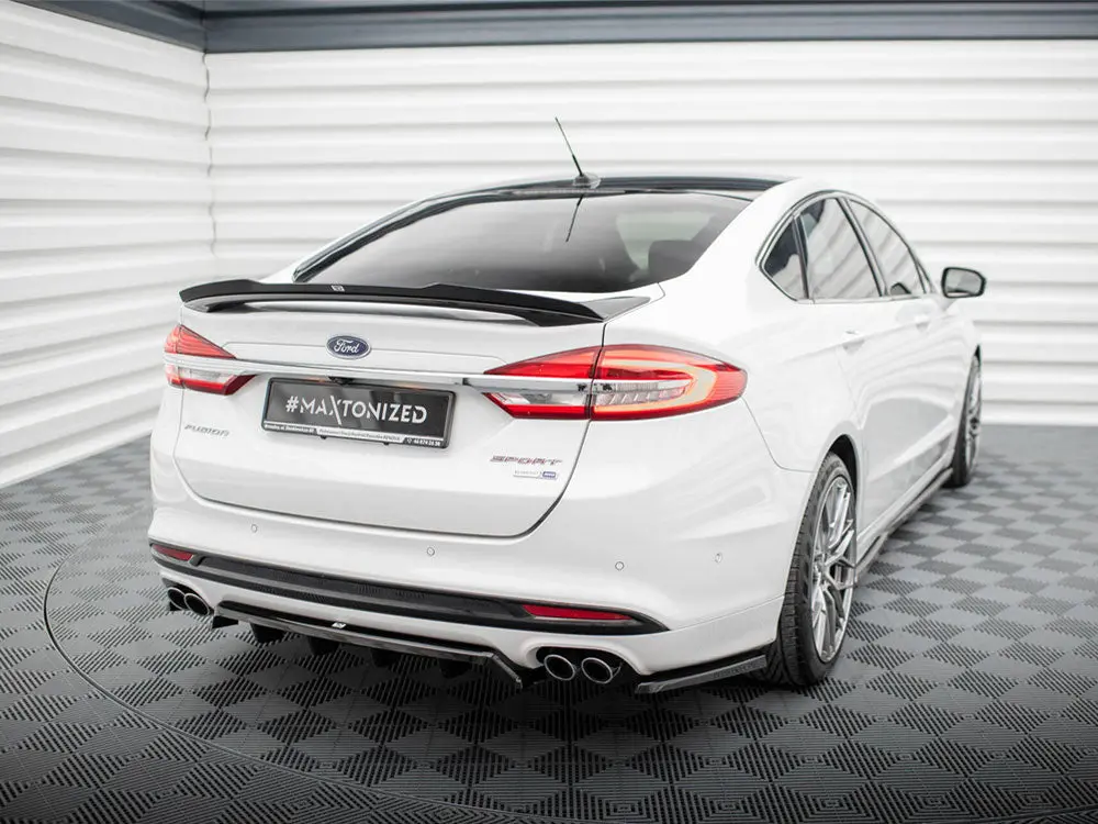 Maxton Design Spoiler Cap Ford Mondeo Sport Mk5 Facelift / Fusion Sport Mk2 Facelift 2