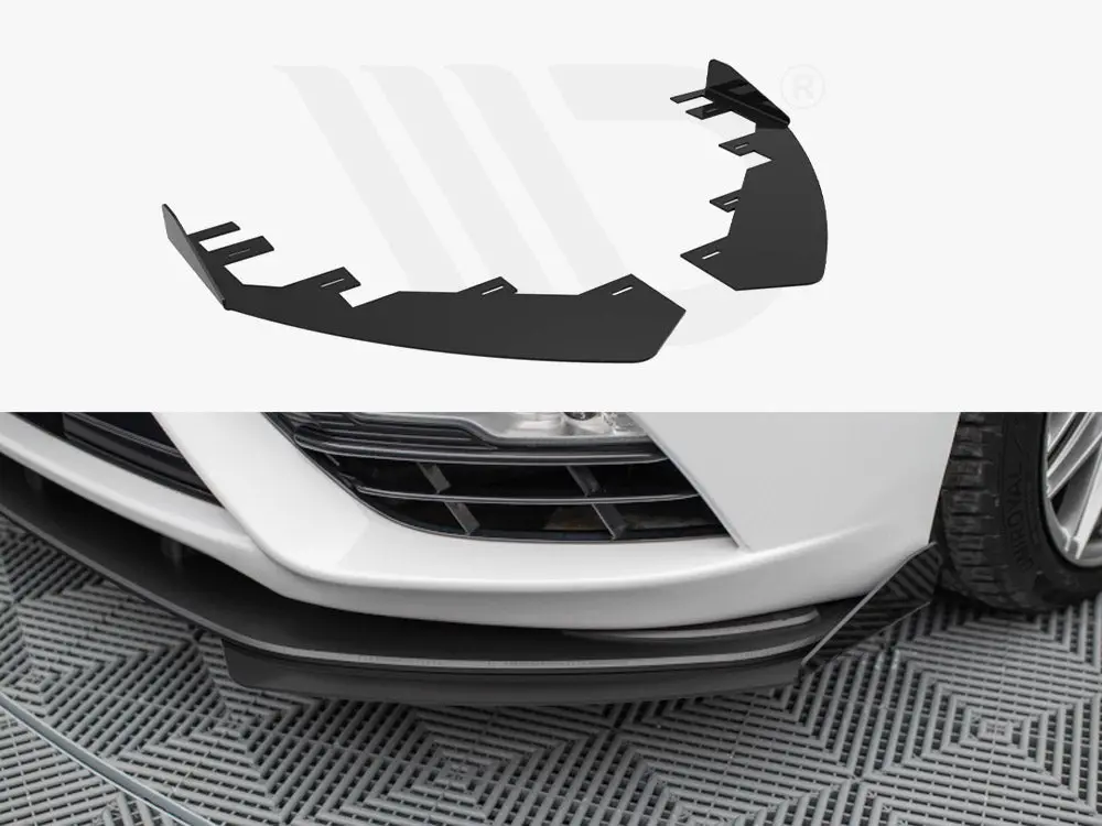 Maxton Design Front Flaps Ford Mondeo Sport Mk5 Facelift / Fusion Sport Mk2 Facelift 1