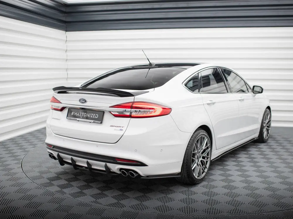 Maxton Design Street Pro Rear Side Splitters Ford Mondeo Sport Mk5 Facelift / Fusion Sport Mk2 Facelift 2