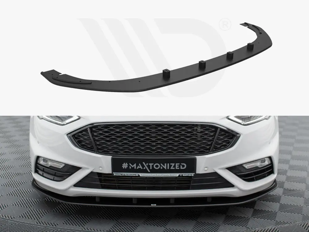 Maxton Design Street Pro Front Splitter Ford Mondeo Sport Mk5 Facelift / Fusion Sport Mk2 Facelift 1