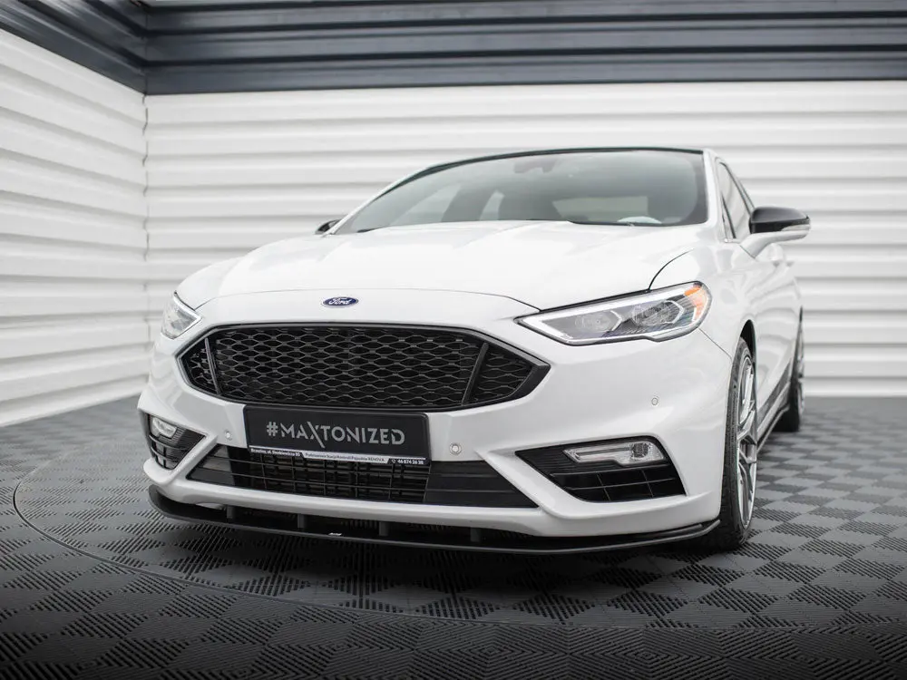 Maxton Design Street Pro Front Splitter Ford Mondeo Sport Mk5 Facelift / Fusion Sport Mk2 Facelift 2