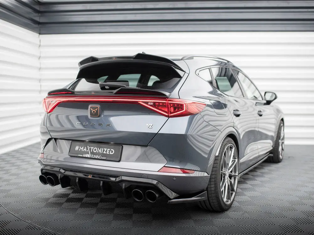 Maxton Design Rear Valance V.3 + Exhaust Tips Cupra Formentor Vz Mk1 / Mk1 Facelift 1