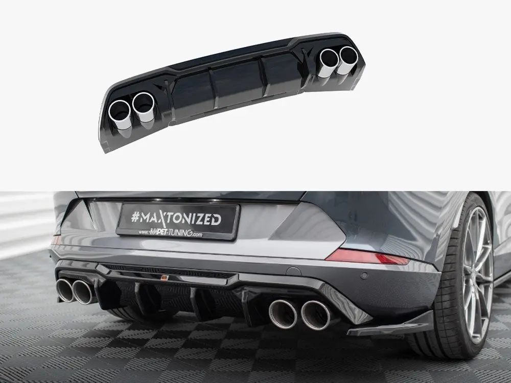 Maxton Design Rear Valance V.3 + Exhaust Ends Imitation Cupra Formentor Mk1 1