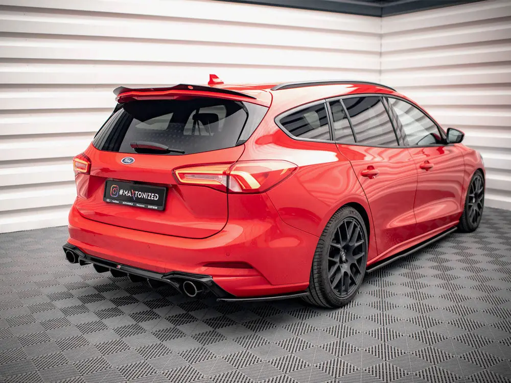 Maxton Design Rear Side Splitters V.7 Ford Focus Estate St Mk4 2