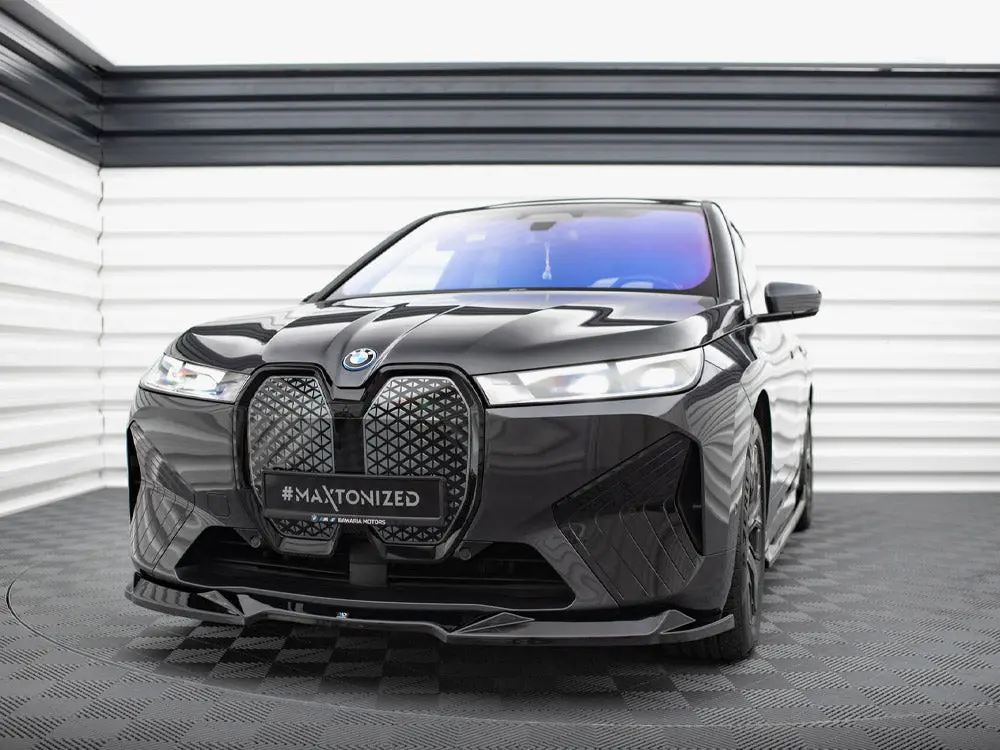 Maxton Design Front Splitter V.2 Bmw Ix M-Pack I20 2