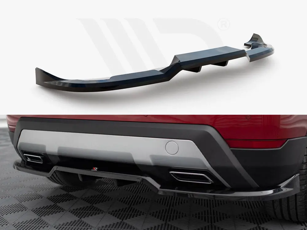 Maxton Design Central Rear Splitter (Vertical Bars) Seat Arona Fr Mk1 1