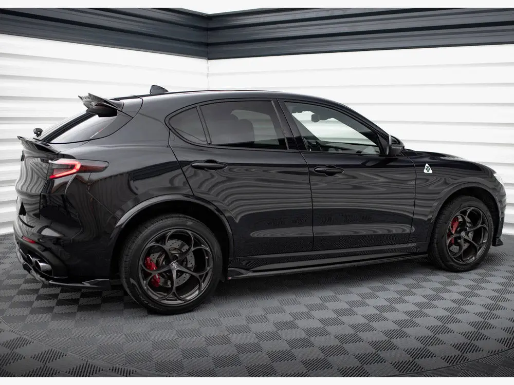 Maxton Design Side Skirts Diffusers Alfa Romeo Stelvio Quadrifoglio Mk1 2