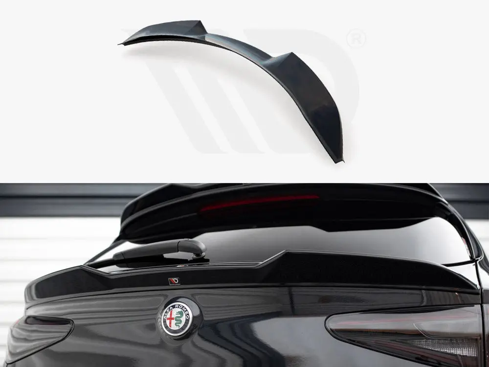 Maxton Design Lower Spoiler Cap 3D Alfa Romeo Stelvio Quadrifoglio Mk1 1