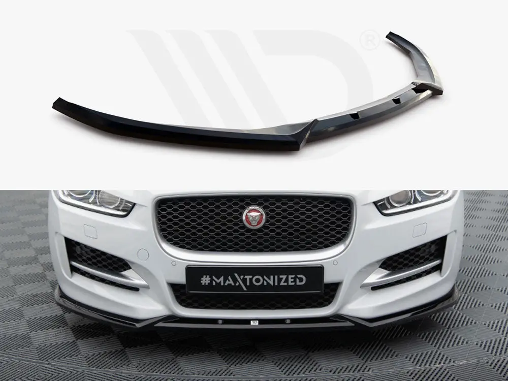 Maxton Design Front Splitter V.2 Jaguar Xe R-Sport X760 1
