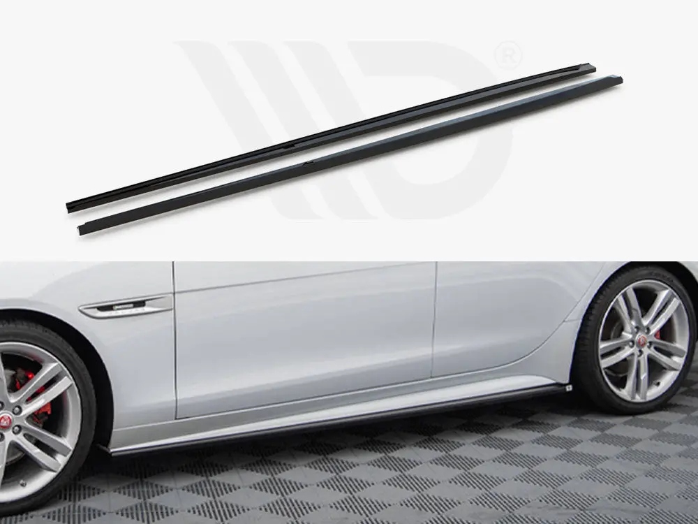 Maxton Design Side Skirts Diffusers Jaguar Xe R-Sport X760 1