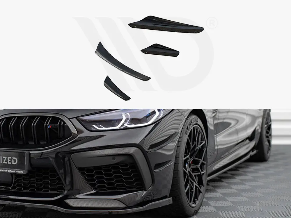 Front Bumper Wings (Canards) Bmw M8 Gran Coupe F93 1