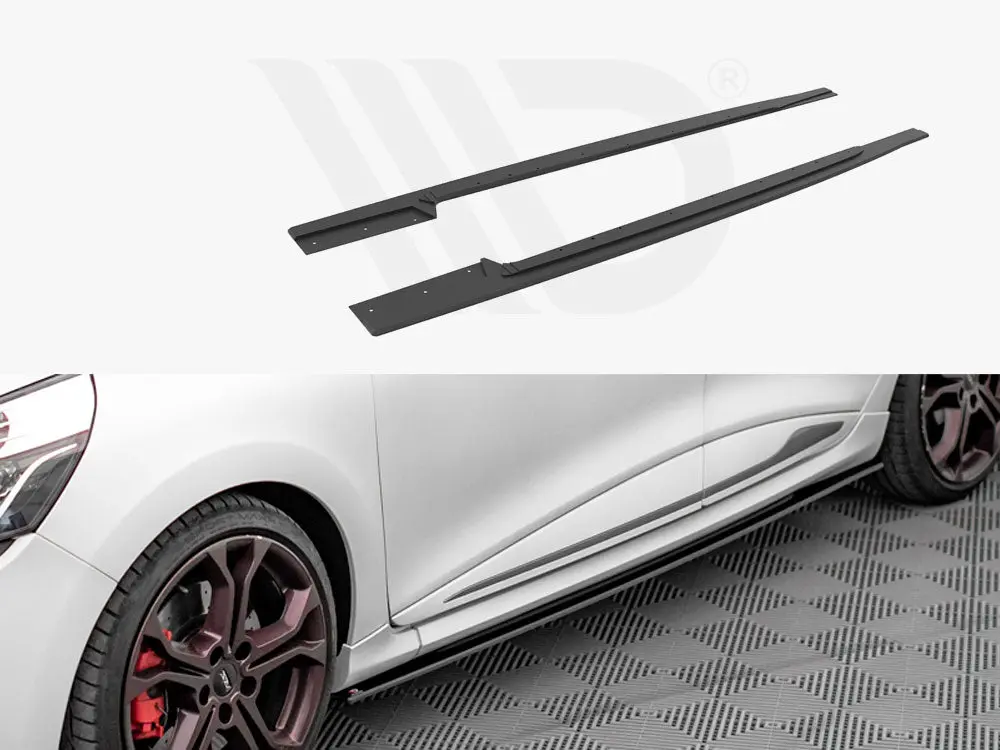 Maxton Design Street Pro Side Skirts Diffusers Renault Clio Rs Mk4 1