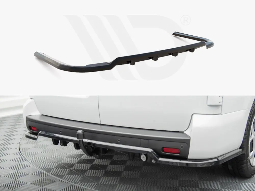 Maxton Design Central Rear Splitter (Vertical Bars) Citroen Jumpy Mk3 1