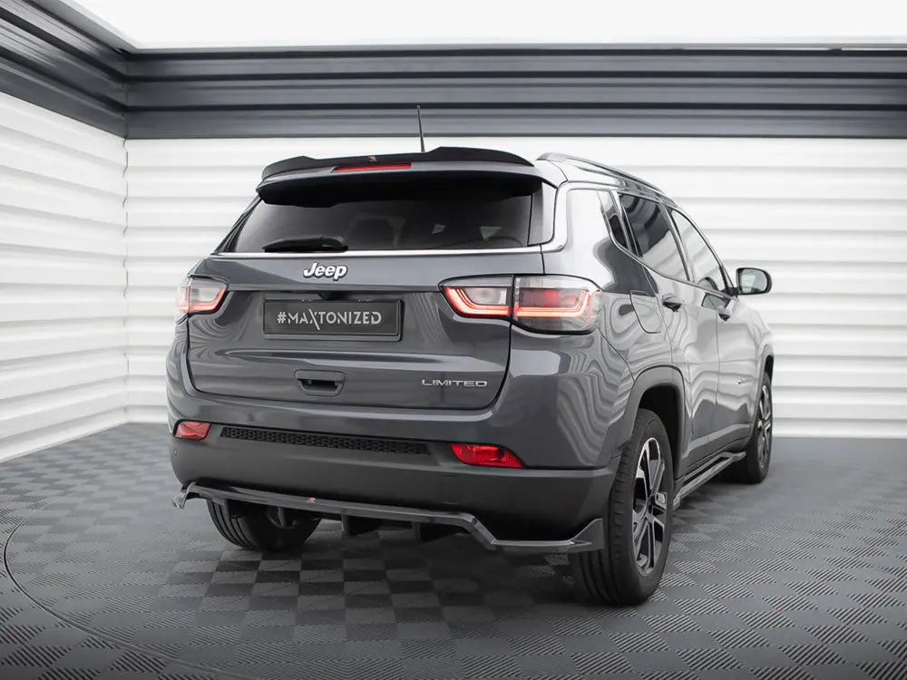 Maxton Design Rear Splitter (Vertical Bars) Jeep Compass Limited Mk2 Facelift 2