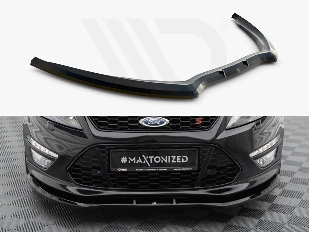 Maxton Design Front Splitter V.1 Ford Mondeo St-Line Mk4 Facelift 1