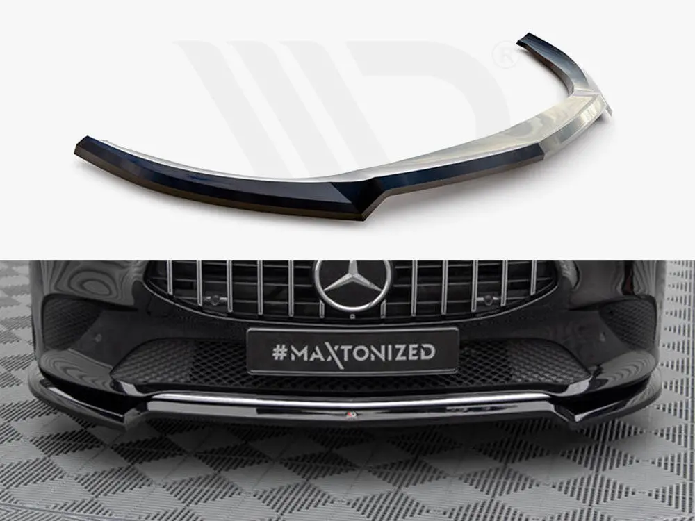 Maxton Design Front Splitter V.1 Mercedes-Benz Cla C118 1