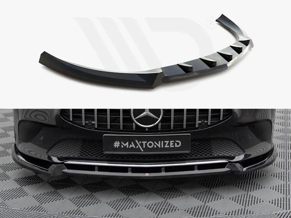 Maxton Design Front Splitter V.2 Mercedes-Benz Cla C118 1