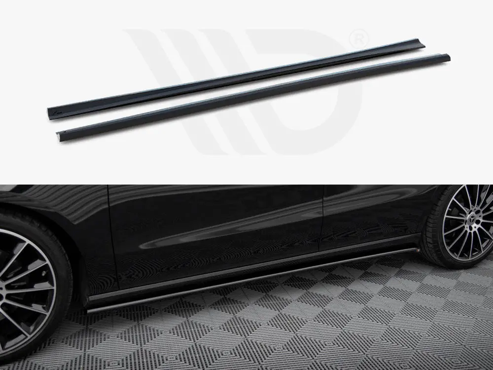 Maxton Design Side Skirts Diffusers Mercedes-Benz Cla C118 1