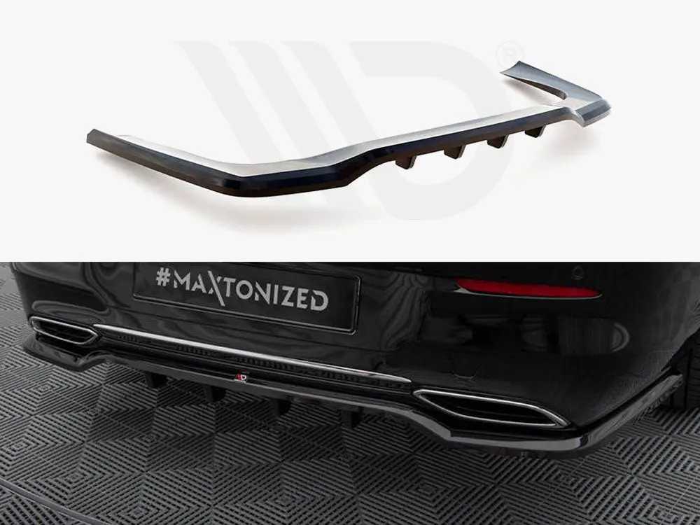 Maxton Design Central Rear Splitter (Vertical Bars) Mercedes-Benz Cla Coupe C118 1
