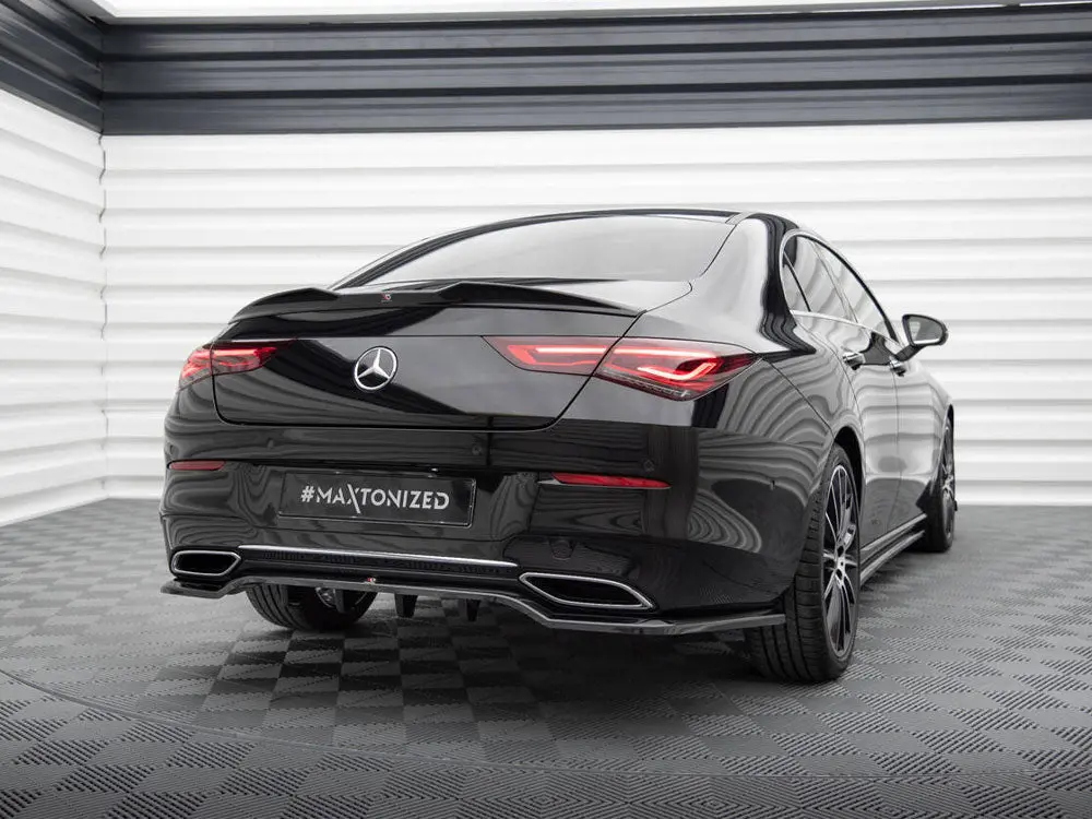 Maxton Design Central Rear Splitter (Vertical Bars) Mercedes-Benz Cla Coupe C118 2
