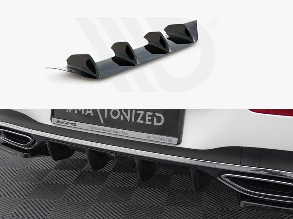 Maxton Design Rear Valance Mercedes-Benz Cla Shooting Brake Amg-Line X118 1