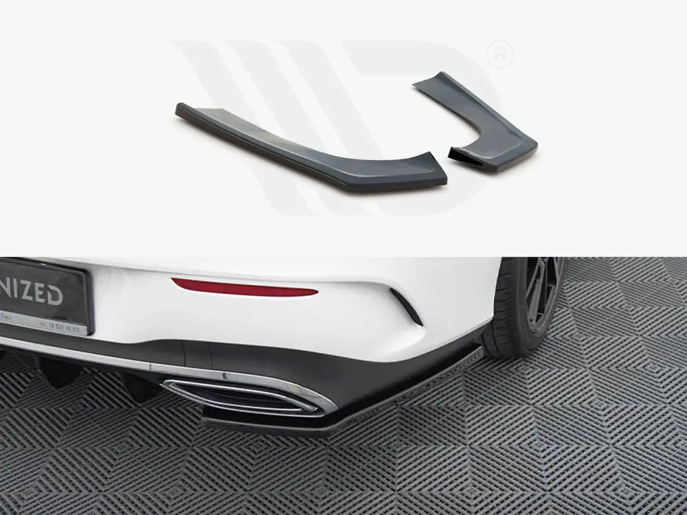 Maxton Design Rear Side Splitters Mercedes-Benz Cla Shooting Brake Amg-Line X118 1