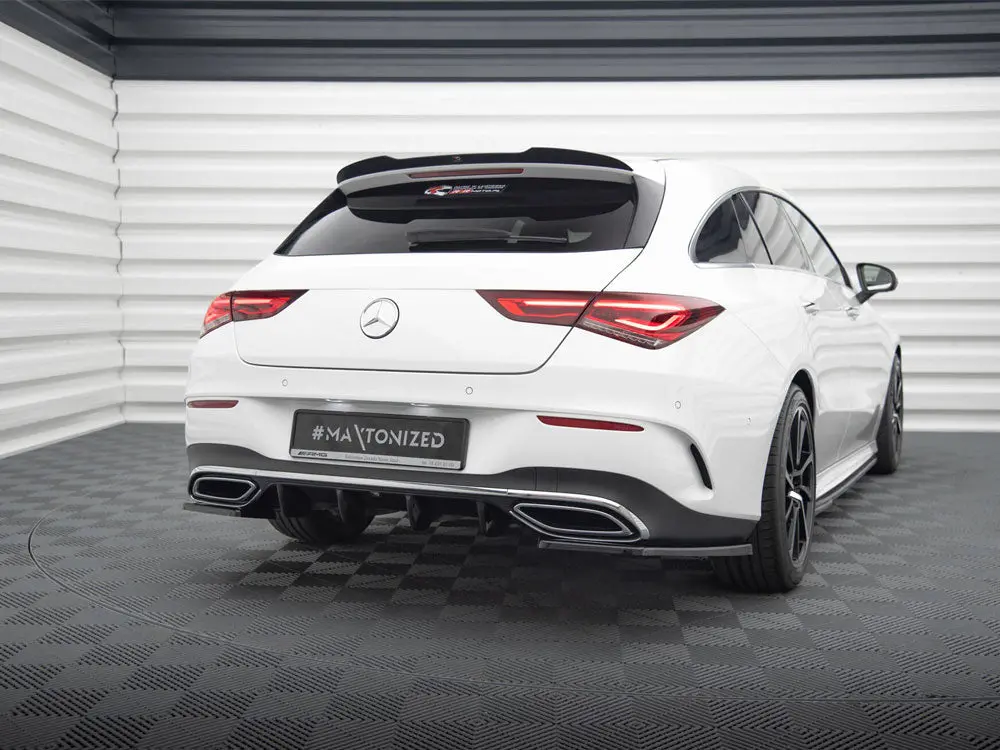 Maxton Design Rear Side Splitters Mercedes-Benz Cla Shooting Brake Amg-Line X118 2