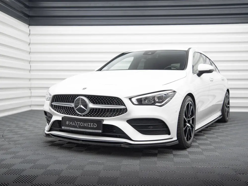 Maxton Design Front Splitter V.1 Mercedes-Benz Cla A35 Amg / Amg-Line C118 2