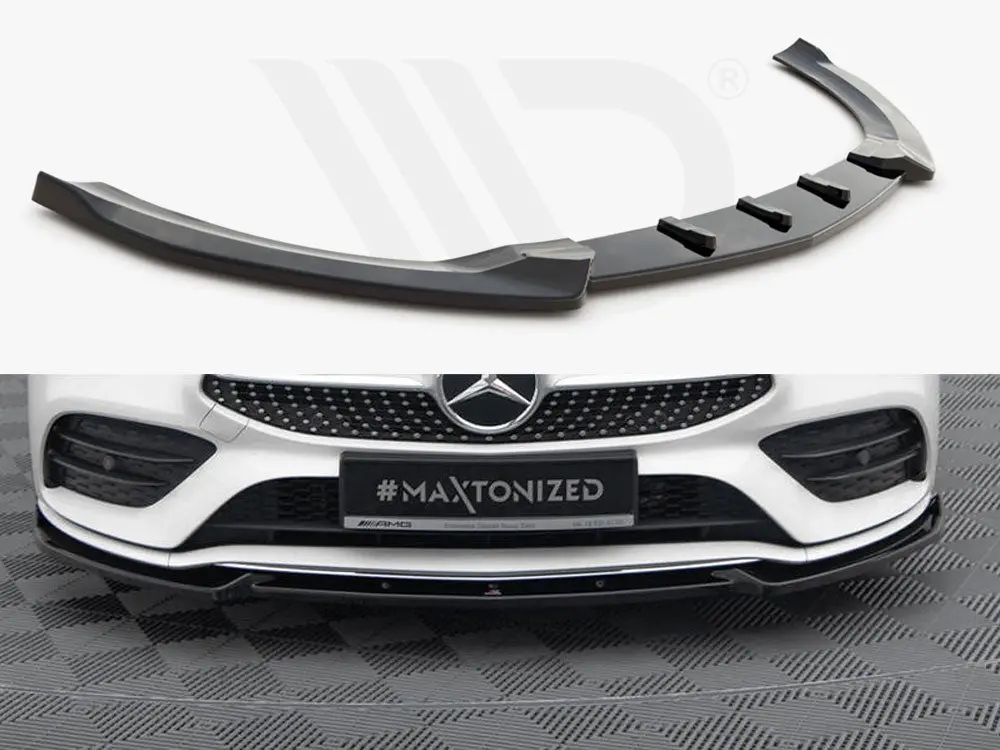 Front Splitter V.2 Mercedes-Benz Cla A35 Amg / Amg-Line C118 1
