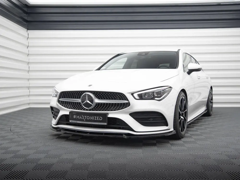 Front Splitter V.2 Mercedes-Benz Cla A35 Amg / Amg-Line C118 2