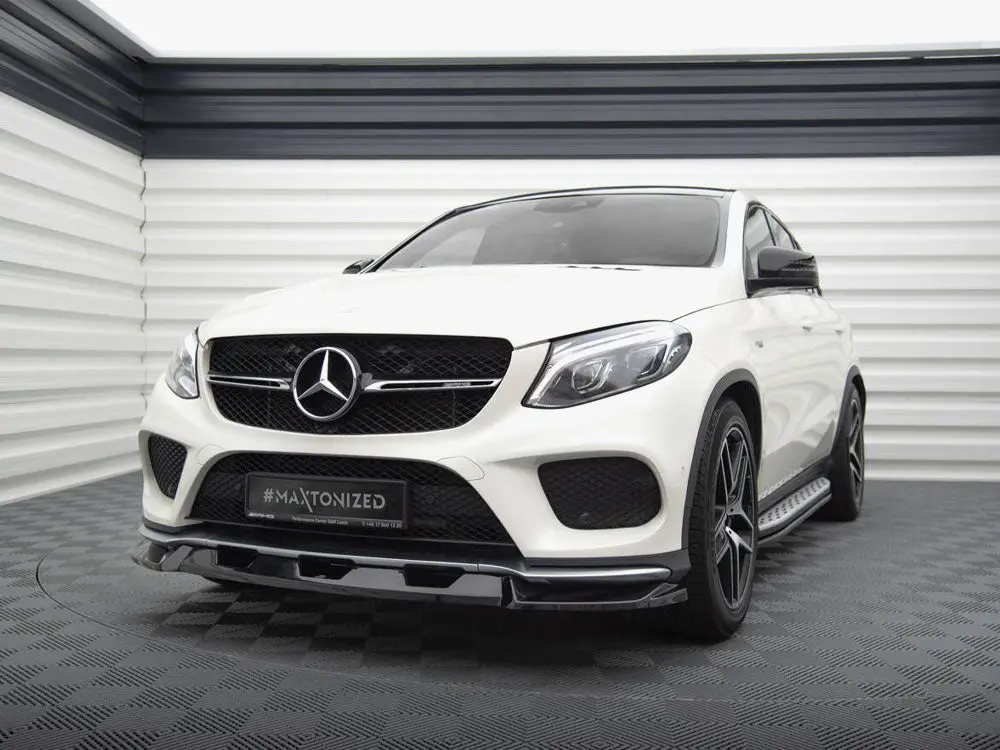 Maxton Design Front Splitter V.1 Mercedes-Benz Gle Coupe 43 Amg / Amg-Line C292 2
