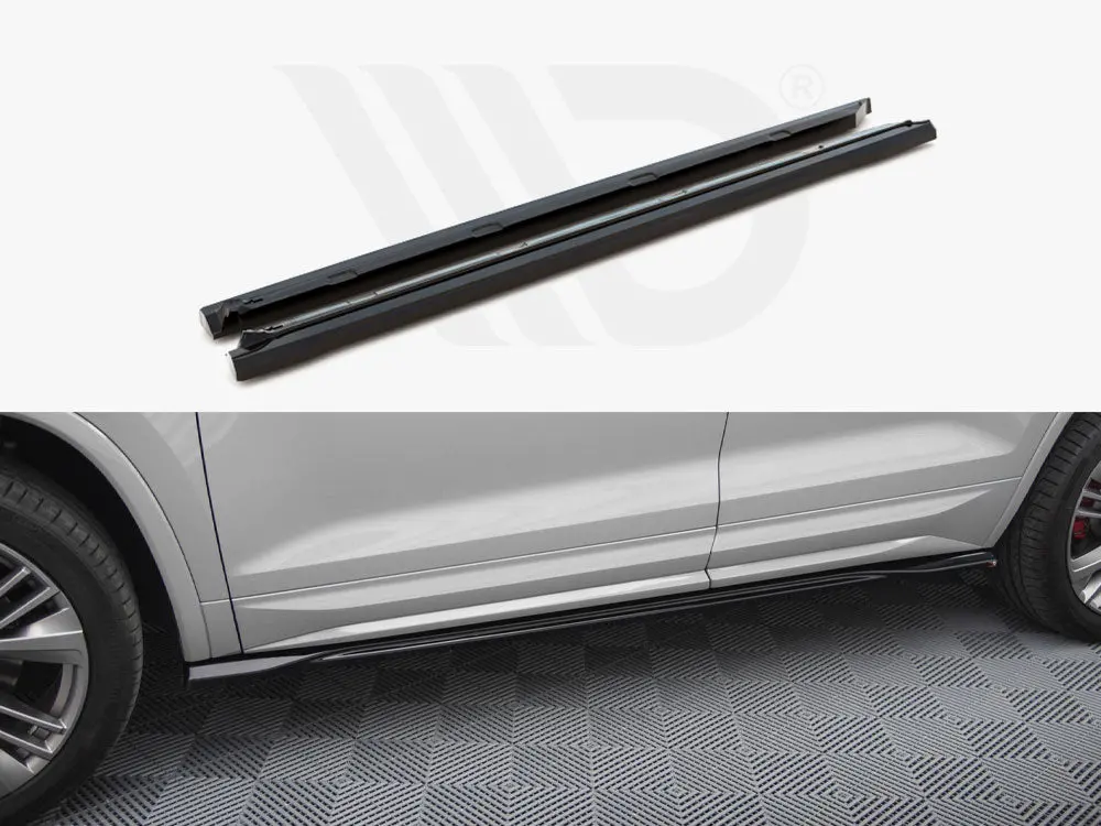 Maxton Design Side Skirts Diffusers Skoda Kodiaq Rs Mk1 Facelift 1