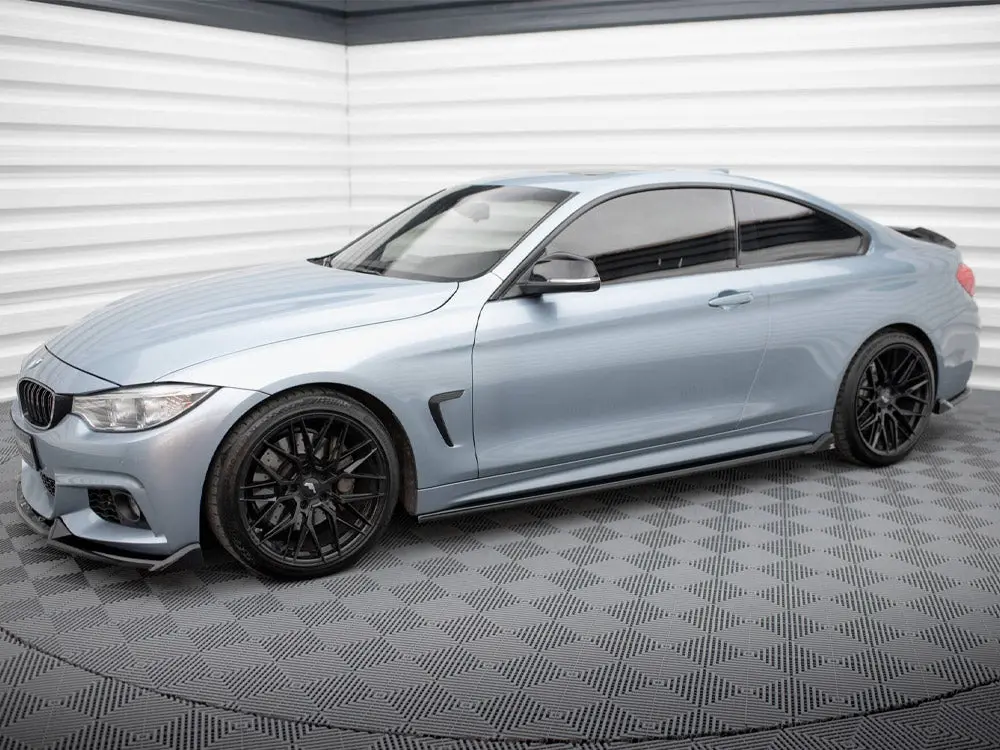 Maxton Design Side Skirts Diffusers V.2 Bmw 4 Coupe M-Pack F32 2