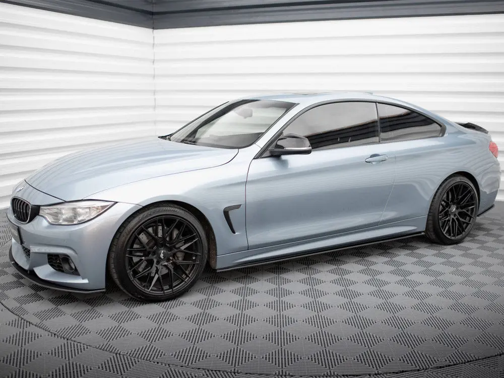 Maxton Design Street Pro Side Skirts Diffusers Bmw 4 Coupe / Gran Coupe / Cabrio M-Pack F32 / F36 / F33 2