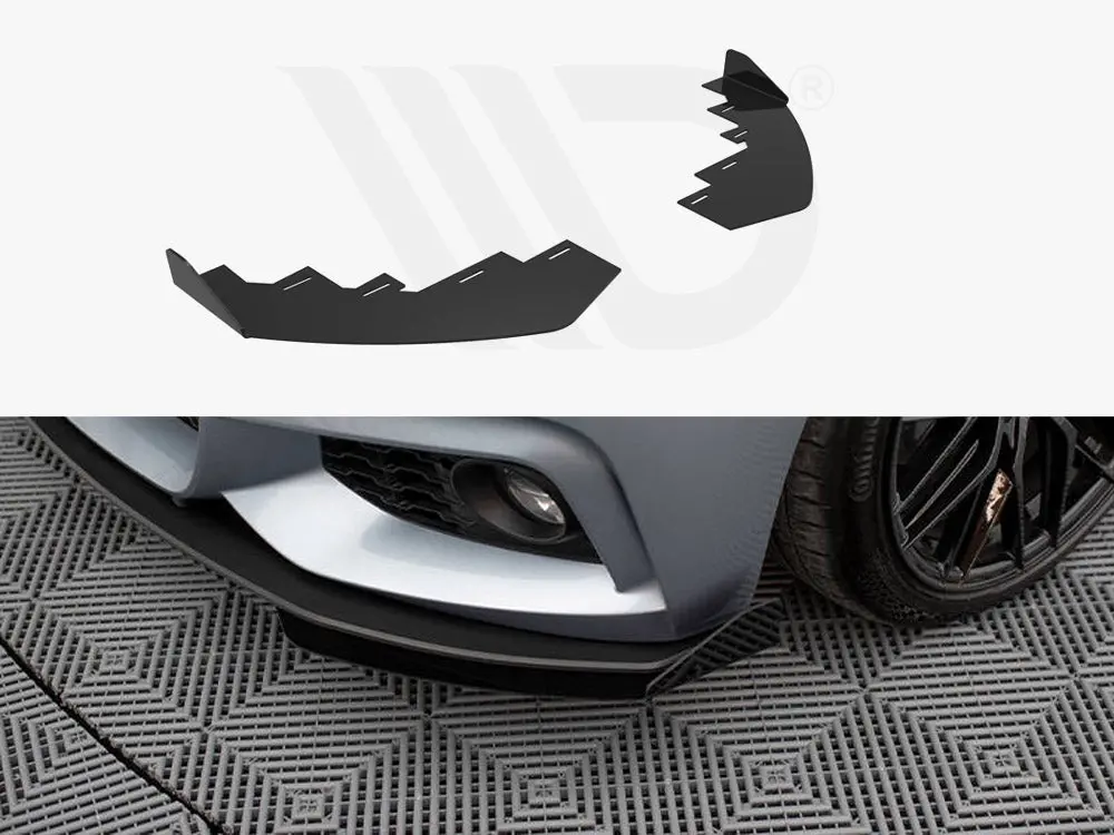 Maxton Design Front Flaps Bmw 4 Coupe M-Pack F32 1
