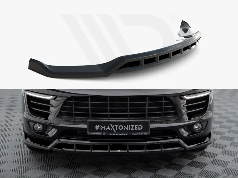 Maxton Design Front Splitter V.3 Porsche Macan Mk1 1