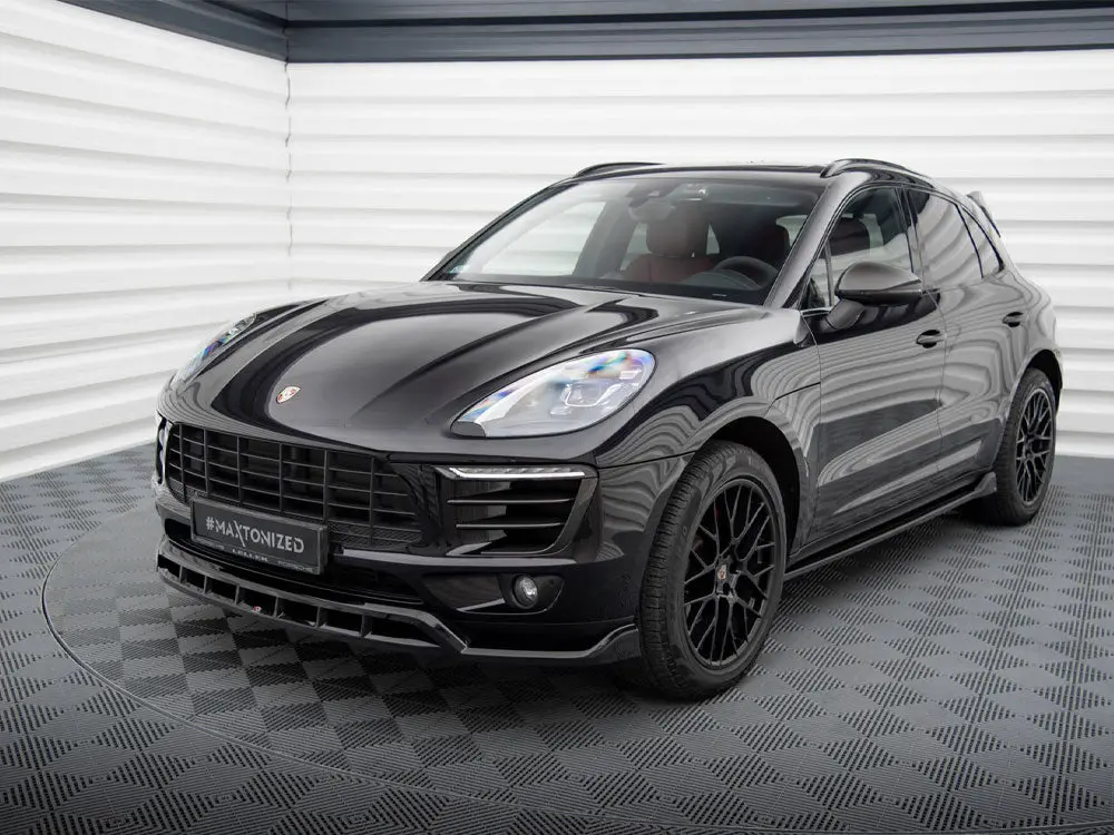 Maxton Design Front Splitter V.3 Porsche Macan Mk1 2