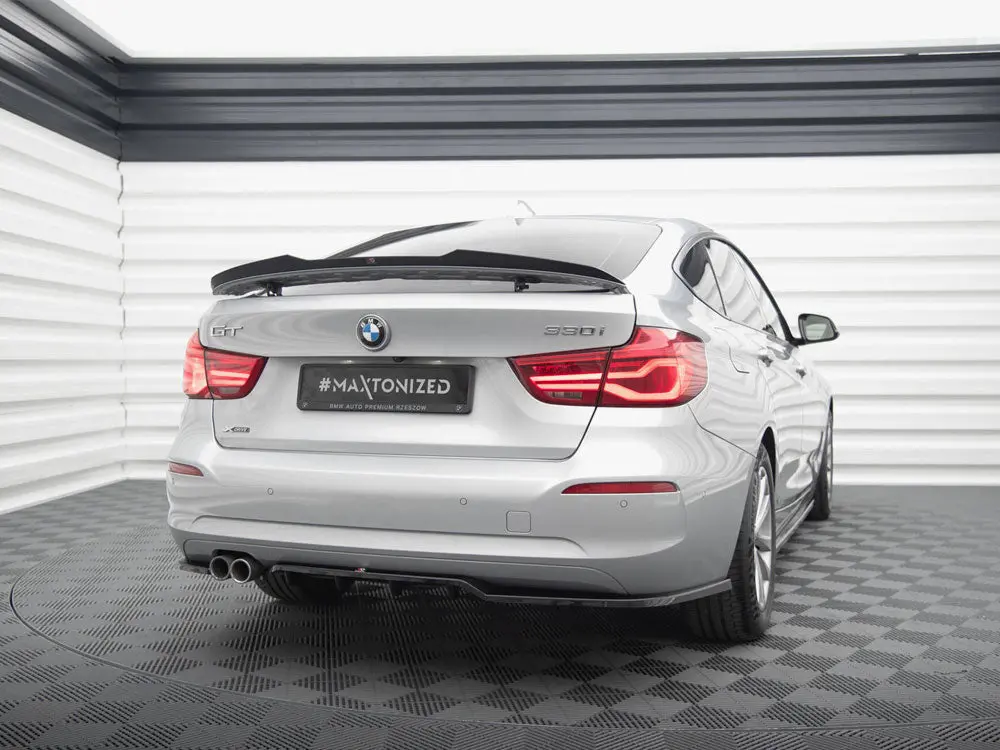 Maxton Design Central Rear Splitter (Vertical Bars) Bmw 3 Gt F34 Facelift 2