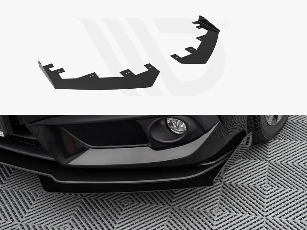 Maxton Design Front Flaps Honda Civic Mk10 1