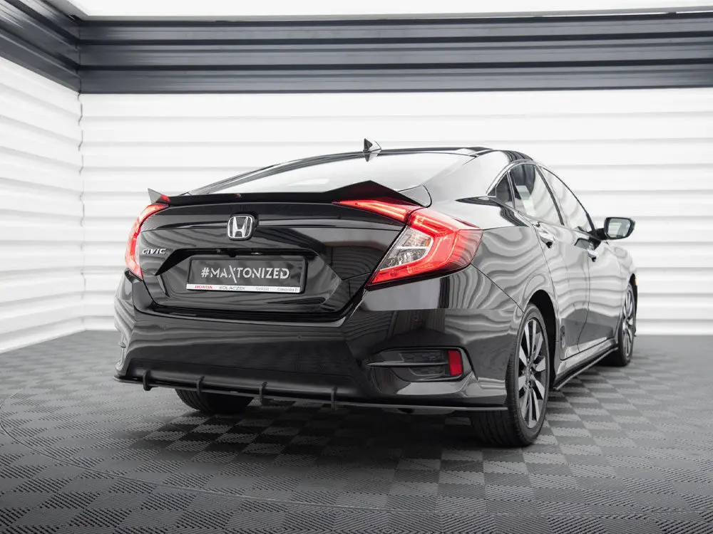 Maxton Design Street Pro Rear Diffuser Honda Civic Mk10 2