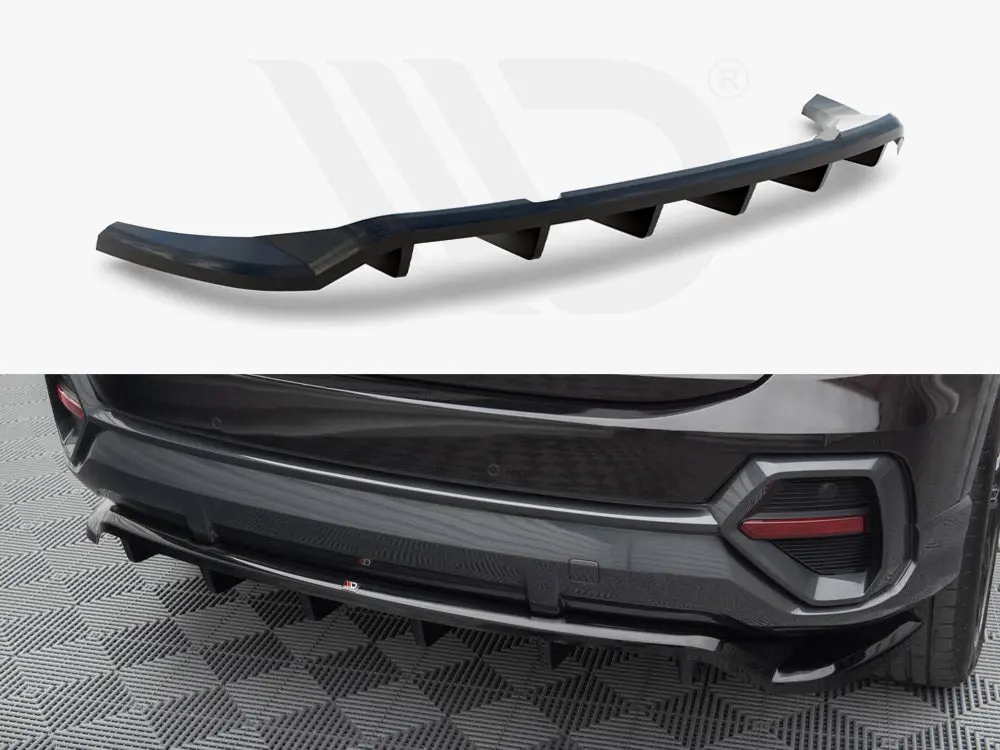 Maxton Design Central Rear Splitter (Vertical Bars) Audi Q3 Sportback F3 1