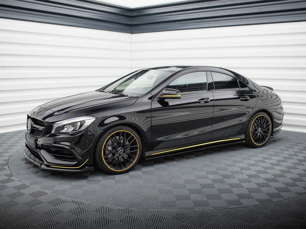 Maxton Design Side Skirts Diffusers Mercedes-Amg Cla 45 C117 Facelift 2